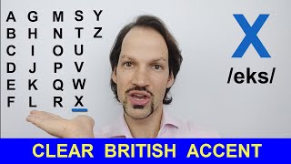 How To Pronounce The English Alphabet BRITISH PRONUNCIATION [upl. by Diena239]