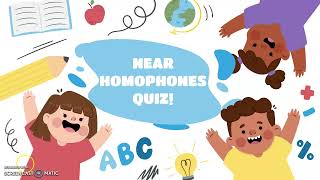 Near Homophones Quiz [upl. by Croix141]