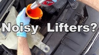 NOISY LIFTERS Motor Flush  Does It Work HOW TO DO IT YOURSELF [upl. by Mindi724]