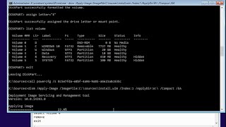 Install Windows 10 UEFI by Command Prompt from USB [upl. by Joella]