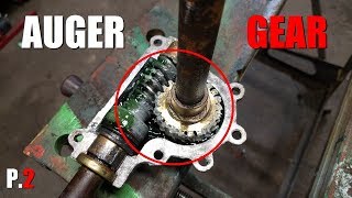 How to Fix a Snowblower Auger Gear Part 2 [upl. by Gloriane417]