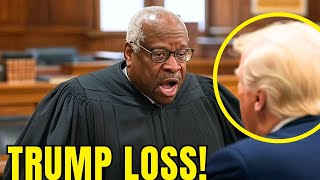 Trump PISSED at CLARENCE THOMAS After COURT LOSS Today [upl. by Loma]