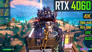 RTX 4060 8GB  Fortnite Chapter 4 [upl. by Ettenoitna642]