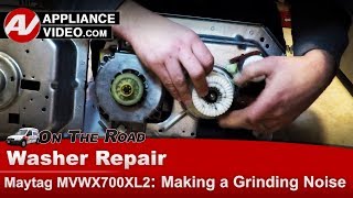 Maytag Washer Repair  Grinding Noise  Gear Case [upl. by Pitarys717]