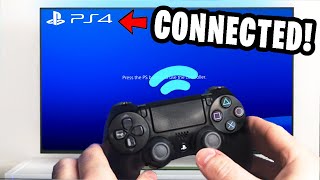 PS4 Controller Wont Connect Try THIS How To Connect PS4 Controller To PS4 [upl. by Aenad430]