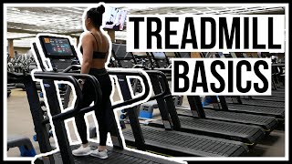 HOW TO USE A TREADMILL  Beginners Guide [upl. by Mcgrath]