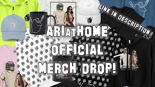 ARIatHOME OFFICIAL MERCH NOW AVAILABLE [upl. by Chrysler]