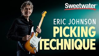 Eric Johnson Picking Technique Guitar Lesson [upl. by Accebor]