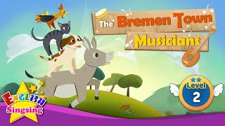 TheBremenTownMusicians  Fairy tale  English Stories Reading Books [upl. by Trumann]