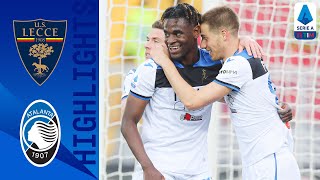 Lecce 27 Atalanta  Zapata Scores Hattrick As Atalanta Put 7 Past Lecce  Serie A TIM [upl. by Nelia]