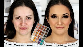 CLIENT TUTORIAL  JACLYN HILL PALETTE  MAKEUP BY ANNALEE [upl. by Aneeb670]