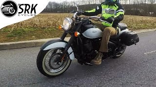 2015 Kawasaki Vulcan 900 Test Drive SRK Cyclescom [upl. by Gabriele]