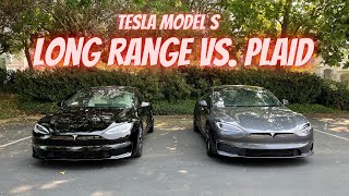 Tesla Model S  Long Range Vs Plaid [upl. by Mariande278]