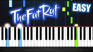 TheFatRat  Monody  EASY Piano Tutorial by PlutaX [upl. by Einegue]