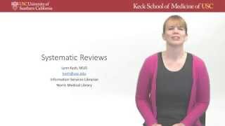 Systematic Reviews [upl. by Aihsercal]