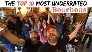 Top 10 Most Underrated Bourbons according to whiskey lovers [upl. by Lyckman743]