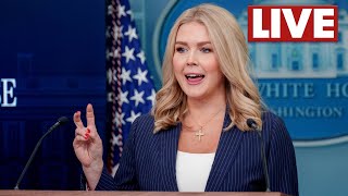 LIVE l Karoline Leavitt White House press briefing [upl. by Grosberg676]