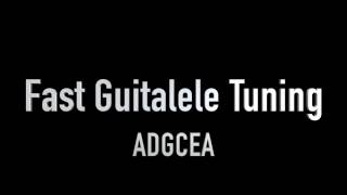 ADGCEA Tuning  Fast Guitalele Tuning [upl. by Remmer522]