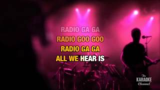 Radio GaGa  Queen  Karaoke with Lyrics [upl. by Pope]