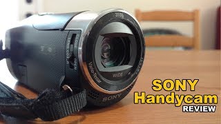 Sony Handycam Review HDR CX405 [upl. by Hortensia553]