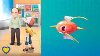 HOW TO GET Gift Magikarp in Pokémon Lets Go Pikachu amp Eevee [upl. by Aneej]