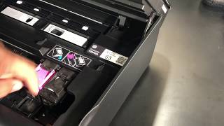 Replacing HP Envy 4520 ink [upl. by Jemine80]