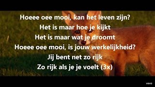 Marco Borsato  Mooi Official Songtekst [upl. by Nuawed]