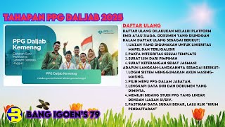 TAHAPAN PPG DALJAB 2025 [upl. by Ragen153]