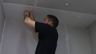 PVC Ceiling Panels  Cladding Installation [upl. by Enedan]