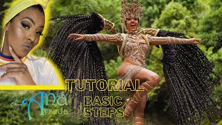 Brazilian Samba Dance  BASIC STEPS Tutorial by Ana Arruda [upl. by Airliah396]