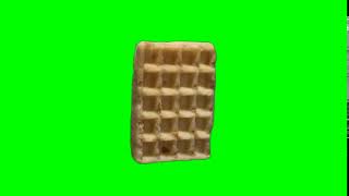 Waffle falling over MEME GREEN SCREEN [upl. by Braden]