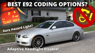 My Top 5 Favorite E92E90 Coding Options  How To Install Them [upl. by Persson382]