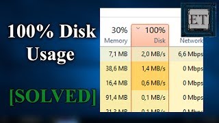 How To Fix 100 Disk Usage in Windows 10 [upl. by Furie]