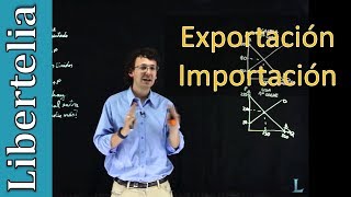 Ejercicio importaciones y exportaciones  Microeconomía  Libertelia [upl. by Weaks]