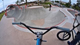 Riding BMX at Unreal California Skateparks [upl. by Nae]