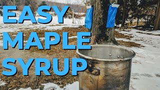 First Time Making Syrup Try This Method [upl. by Ienttirb]