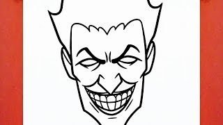 HOW TO DRAW THE JOKER [upl. by Sivia]