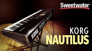 Korg Nautilus Digital Performance Workstation Demo [upl. by Neahs]