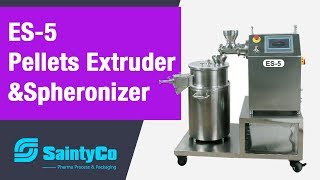 Pellets Extruder Marumerizer Spheronizer Manufacturer [upl. by Yttak514]