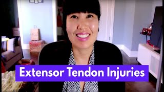 Extensor Tendon Injuries amp Intervention  OT MIRI [upl. by Esnofla]