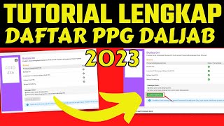 Cara daftar PPG dalam Jabatan 2023 TERLENGKAP [upl. by Elesig994]