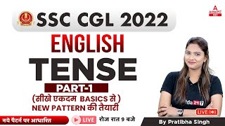 SSC CGL 2022  SSC CGL English Classes by Pratibha  Tense From Basics 1 [upl. by Ok]