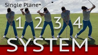 The Single Plane Golf Swing  the Perfect Swing System [upl. by Itsa993]