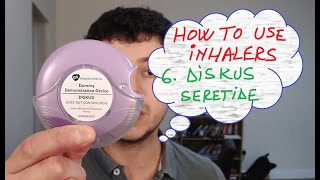 6 How to use inhalers  Diskus Seretide [upl. by Ulrica]