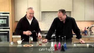 How to make a frappé coffee using an aerolatte milk frother [upl. by Midas24]