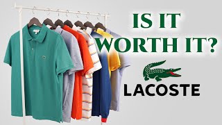 Lacoste Polo Shirt Is It Worth It InDepth Review [upl. by Emmott]