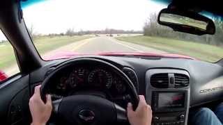 2006 Chevrolet Corvette Z06  WR TV POV Test Drive [upl. by Ahsienaj]