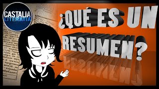 ¿Qué es y cómo hacer un resumen [upl. by Alleynad148]