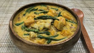 Ginataang Kalabasa with Pork and Sitaw [upl. by Yerrot]