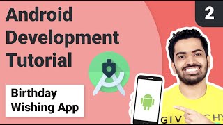 2 Add XML Layouts in Android Studio  Creating new Emulator  Android Development Tutorial 2021 [upl. by Valdemar477]